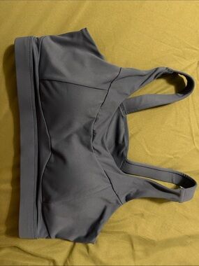 Dark Gray  Sports Bra